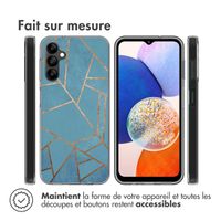 imoshion Coque Design Samsung Galaxy A14 (5G/4G) - Blue Graphic