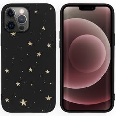 imoshion Coque Design iPhone 13 Pro Max - Etoiles / Noir