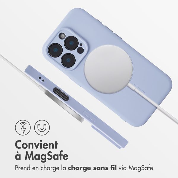 imoshion Coque Couleur avec MagSafe Apple iPhone 16 Pro Max - Lila / Lilac