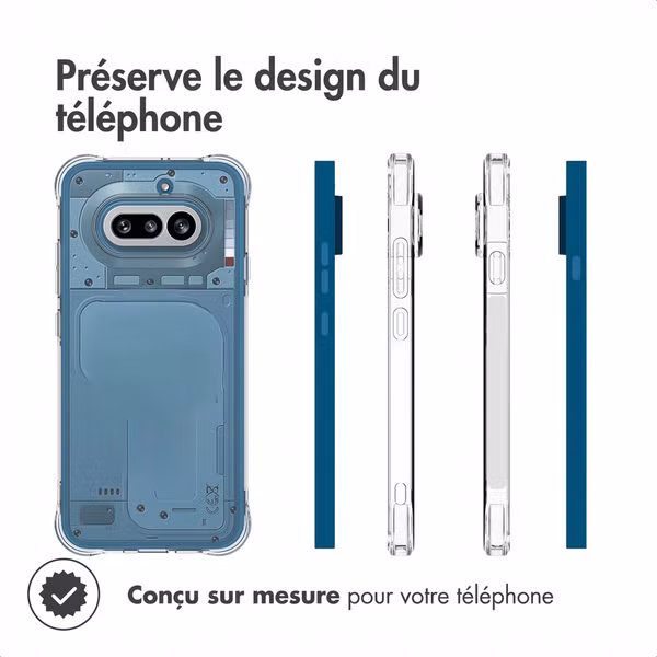 imoshion Shockproof Case Nothing Phone (4a) - Transparent