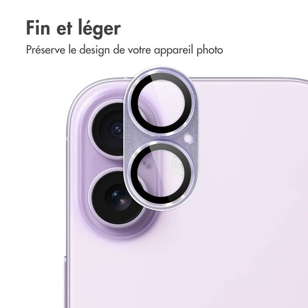 imoshion Protection Caméra en verre trempé 2 Pack Apple Apple iPhone 17 - Lavender