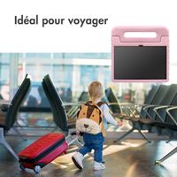 imoshion Coque kidsproof avec poignée Samsung Galaxy Tab A9 8.7 pouces - Rose clair