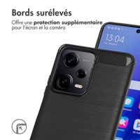 imoshion Coque Brushed Xiaomi Redmi Note 12 Pro / Xiaomi Poco X5 Pro (5G) - Noir