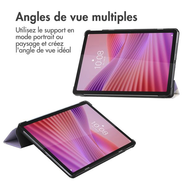 imoshion Coque tablette Design Trifold Lenovo Tab (2025) - Flowers Distance