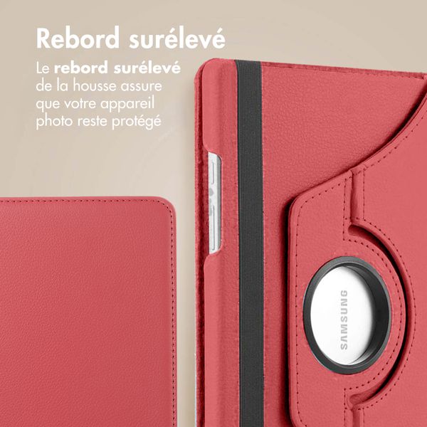 imoshion Coque tablette rotatif à 360° Samsung Galaxy Tab S11 - Rouge