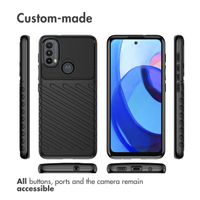 imoshion Coque Arrière Thunder Motorola Moto E20 / E30 / E40 - Noir