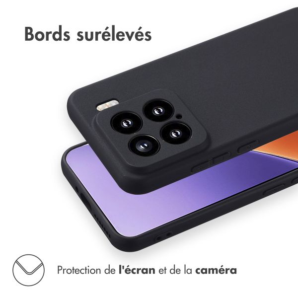 imoshion Coque Couleur Xiaomi 15 - Noir