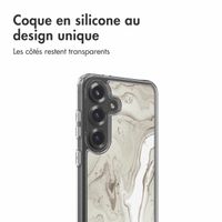 imoshion Coque Design Samsung Galaxy S25 - Sandy Marble