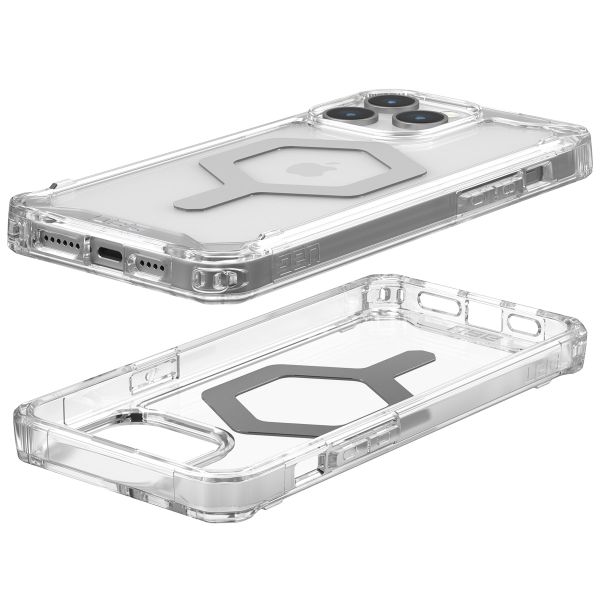 UAG Coque Plyo MagSafe iPhone 15 Pro Max - Ice / Argent