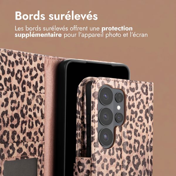imoshion Étui de télephone portefeuille Design Samsung Galaxy S26 Ultra - Leopard Mood