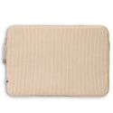 Selencia Pochette ordinateur Corduroy 13-14 pouces - Beige