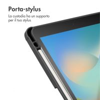 imoshion Coque tablette Origami Apple iPad 9 (2021) 10.2 pouces / iPad 8 (2020) 10.2 pouces / iPad 7 (2019) 10.2 pouces - Noir