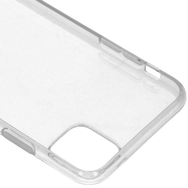 Concevez votre propre coque en gel Apple iPhone 11 Pro Max - Transparent