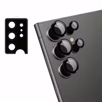 imoshion Lot de 2 protections d'objectif de caméra Samsung Galaxy S24 Ultra - Noir