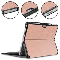 imoshion Coque tablette Trifold Microsoft Surface Pro 9 / Pro 10 / Pro 11 - Rose Doré