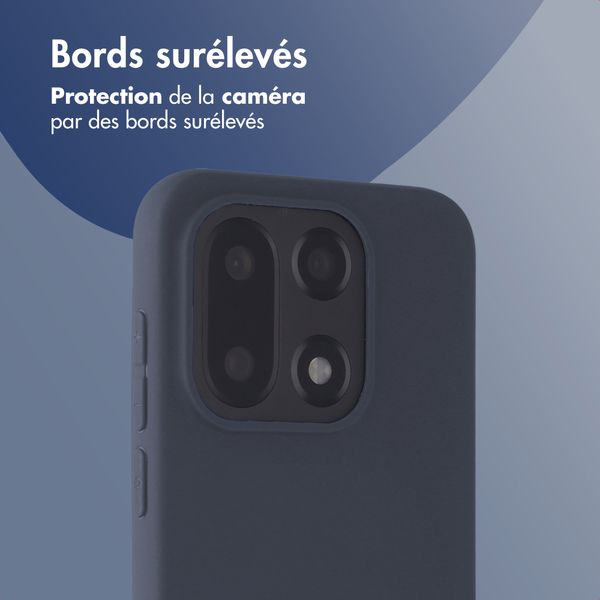 imoshion Coque Couleur OnePlus 15 - Bleu foncé