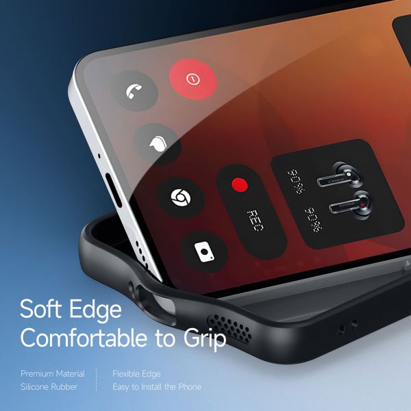 Dux Ducis Coque arrière Aimo Nothing Phone (3a) - Transparent