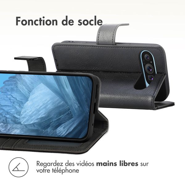 imoshion Étui de télephone portefeuille Google Pixel 9 / 9 Pro - Noir