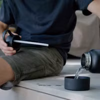 Scosche MagicMount Flask - Support téléphone - Gourde isotherme 946ML - MagSafe - Noir