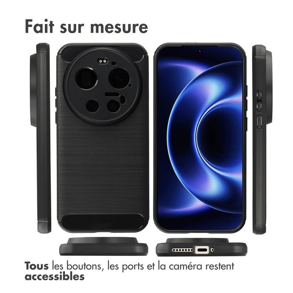 imoshion Coque Brushed Xiaomi 17 Ultra - Noir