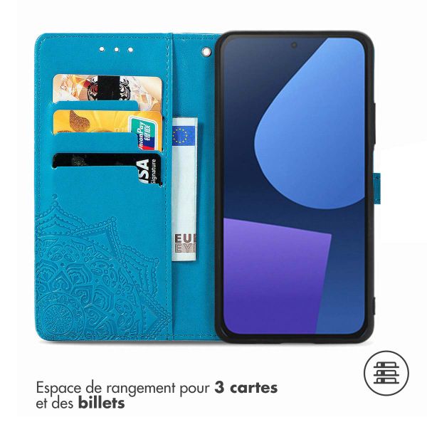 imoshion Etui de télephone Mandala Fairphone 5 - Turquoise