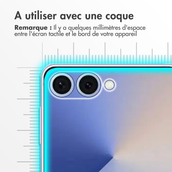 Accezz Protection d'écran en verre trempé 2-pack Samsung Galaxy Z Flip 7