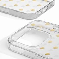 iDeal of Sweden Coque Clear iPhone 16 Pro Max - Golden Hearts