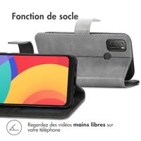 imoshion Étui de téléphone portefeuille Luxe TCL 20Y - Gris