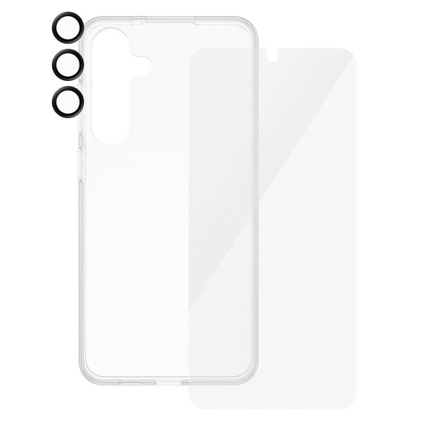 SAFE by PanzerGlass Pack 3-en-1 Safe - Coque + protection d'écran + protection de caméra Samsung Galaxy S24 Plus - Transparent