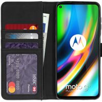 imoshion Étui de télephone portefeuille Motorola Moto G9 Plus - Bleu foncé