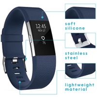 imoshion Bracelet silicone Fitbit Charge 2 - Bleu foncé
