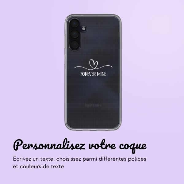 Coque avec votre propre photo et/ou texte Samsung Galaxy A15 (5G/4G) - Sierlijk hartje