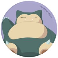 PopSockets Popgrip Pokémon - Amovible - Snorlax Knocked