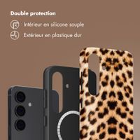 Selencia Coque arrière Vivid avec MagSafe Samsung Galaxy S24 - Wild Leo