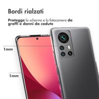 Accezz Coque Clear Xiaomi 12 Pro - Transparent