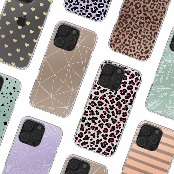 imoshion Coque Design Apple iPhone 16 Pro - Graphic Lines Beige