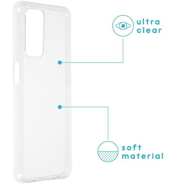 imoshion Coque silicone Oppo A16(s) / A54s - Transparent