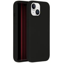 Accezz Coque Liquid Silicone Apple iPhone 15 - Noir