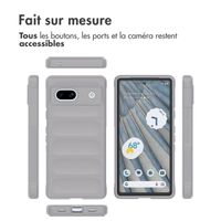 imoshion Coque arrière EasyGrip Google Pixel 7a - Gris