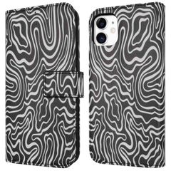 imoshion ﻿Étui de téléphone portefeuille Design iPhone 11 - Black And White