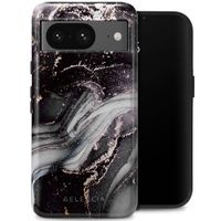 Selencia Coque arrière Vivid Tough Google Pixel 8 - Chic Marble Black