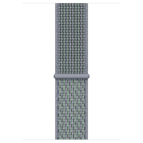Apple Bracelet Nike Sport Loop Apple Watch Series 1 t/m 11 / SE / Ultra (44/45/46/49 mm) - Obsidian Mist
