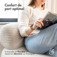 imoshion Bracelet magnétique milanais Apple Watch Series 1 - 9 / SE (38/40/41 mm) | Series 10 / 11 (42 mm) - Taille S - Rose Doré