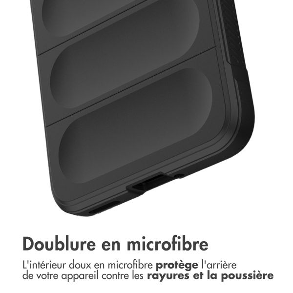 imoshion Coque arrière EasyGrip Oppo Reno 12 Pro - Noir