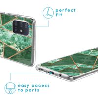 imoshion Coque Design Samsung Galaxy A51 - Cuive graphique / Vert