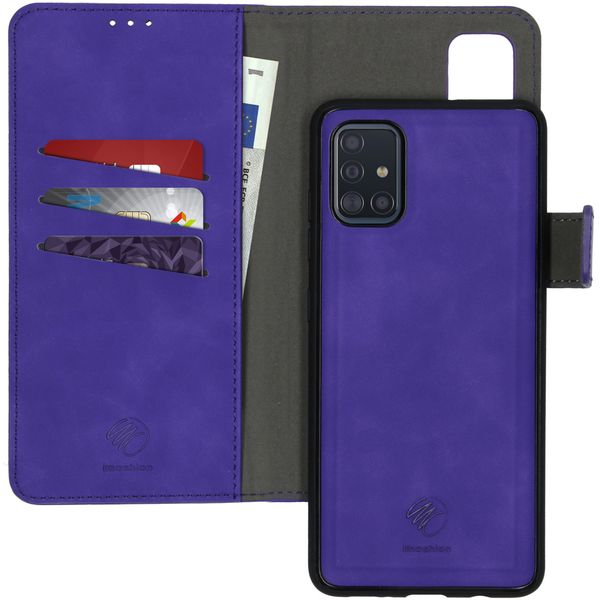 imoshion Etui de téléphone 2-en-1 amovible Samsung Galaxy A51 -Violet