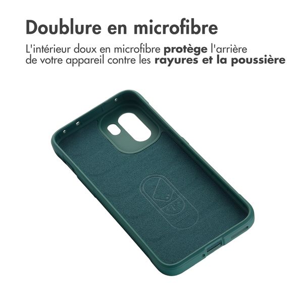 imoshion EasyGrip Backcover OnePlus 15R - Vert foncé