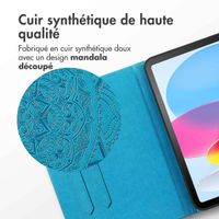 imoshion Coque tablette Apple iPad 11 (2025) 11 pouces A16 / iPad 10 (2022) 10.9 pouces - Turquoise