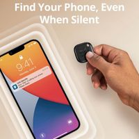 Eufy Smart Tracker Link - Tracker Bluetooth pour iOS - 4 Pack - Noir
