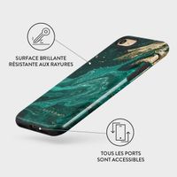 Burga Coque arrière Tough iPhone SE (2022 / 2020) / 8 / 7 - Emerald Pool